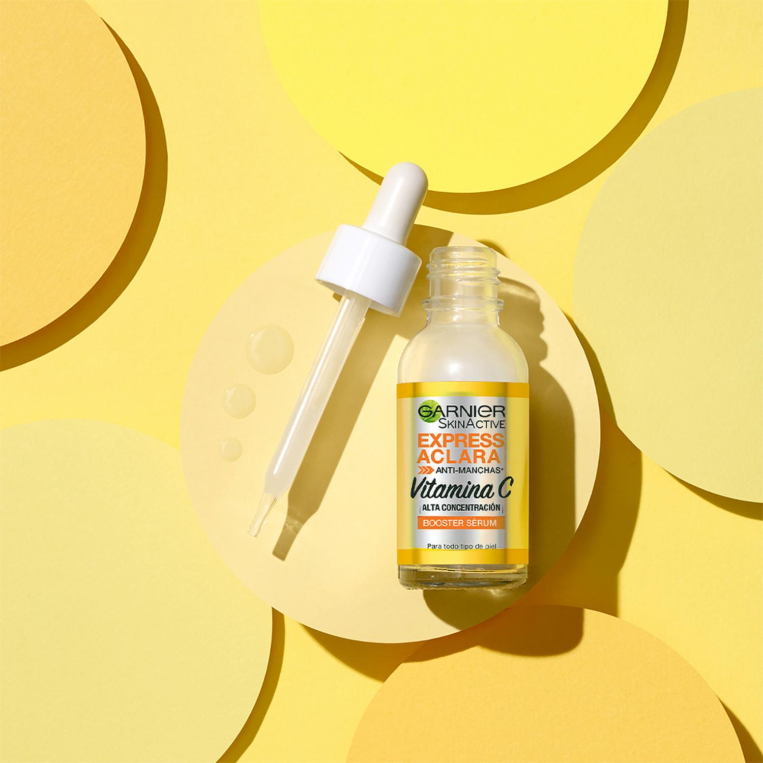 Sérum Facial Booster Anti Manchas Con Vitamina C GARNIER SKIN ACTIVE 30 Ml - Imagen 4