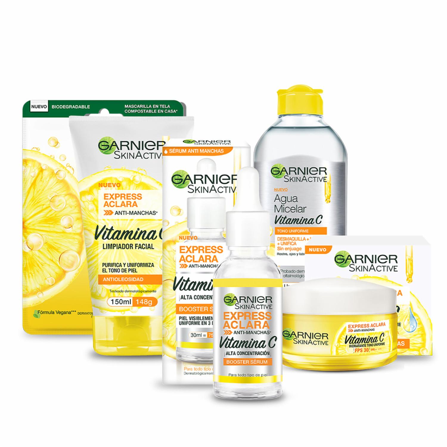 Sérum Facial Booster Anti Manchas Con Vitamina C GARNIER SKIN ACTIVE 30 Ml - Imagen 7