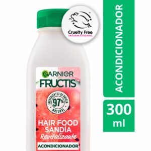 Acondicionador Capilar Hair Food Sandía Revitalizante FRUCTIS GARNIER L´ORÉAL 300 Ml