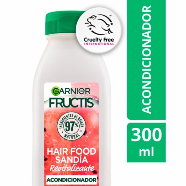 Acondicionador Capilar Hair Food Sandía Revitalizante FRUCTIS GARNIER L´ORÉAL 300 Ml