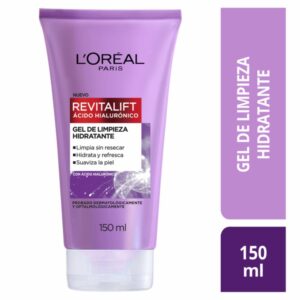 Limpiador Facial En Gel Hidratante Con Ácido Hialurónico Revitalift L´ORÉAL 150 Ml
