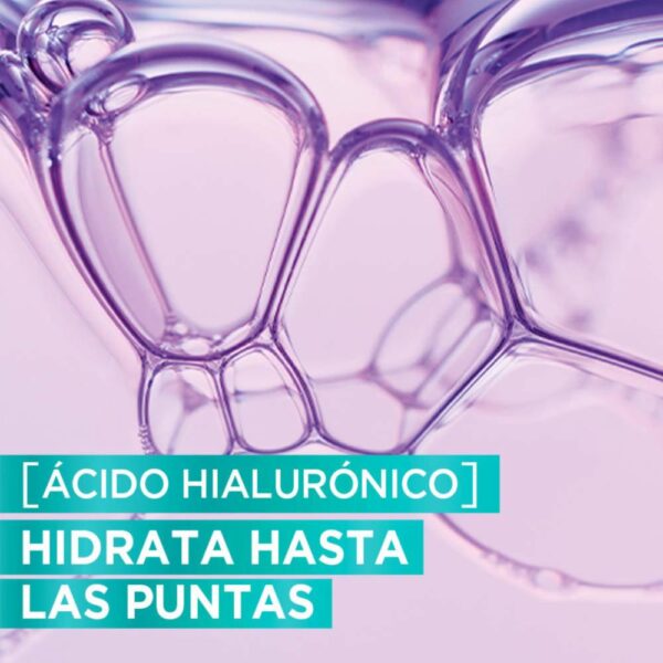 Shampoo Capilar Hialurónico Pure Para Raíz Grasa Y Puntas Deshidratadas ELVIVE L´ORÉAL 370 Ml - Imagen 8
