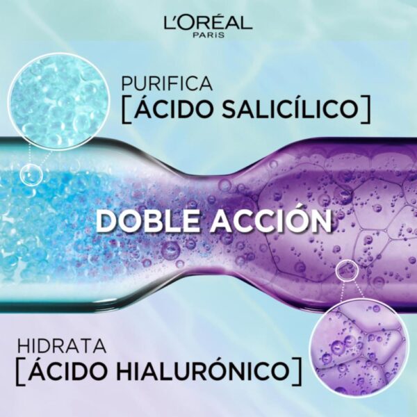 Mascarilla Capilar Hialurónico Pure Para Raíz Grasa Y Puntas Deshidratadas ELVIVE L´ORÉAL 300 G - Imagen 2