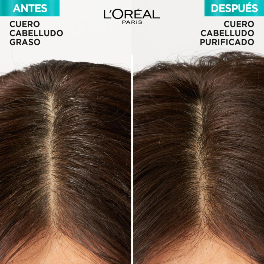 Mascarilla Capilar Hialurónico Pure Para Raíz Grasa Y Puntas Deshidratadas ELVIVE L'ORÉAL 300 G - Imagen 3