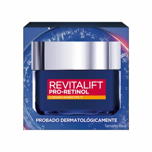 Crema Facial De Día Anti Arrugas Con Pro Retinol Fps 17 Revitalift L´ORÉAL 50 Ml - Imagen 7