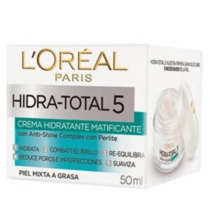 Crema Facial 5 Matificante L´ORÉAL 50 Ml