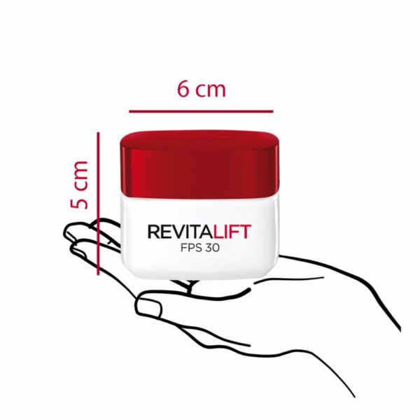 Crema Facial De Día Anti Arrugas + Extra Firmeza Fps 30 Revitalif L´ORÉAL 50 Ml - Imagen 8
