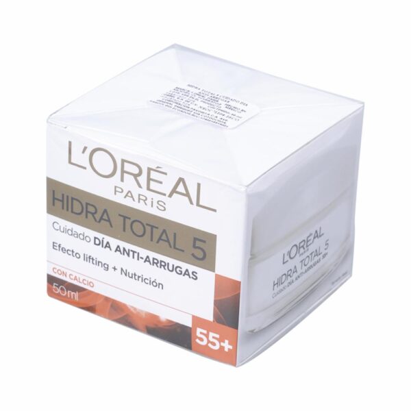 Crema Facial Humectante Antiarrugas Calcio+55 L´ORÉAL 50 Ml
