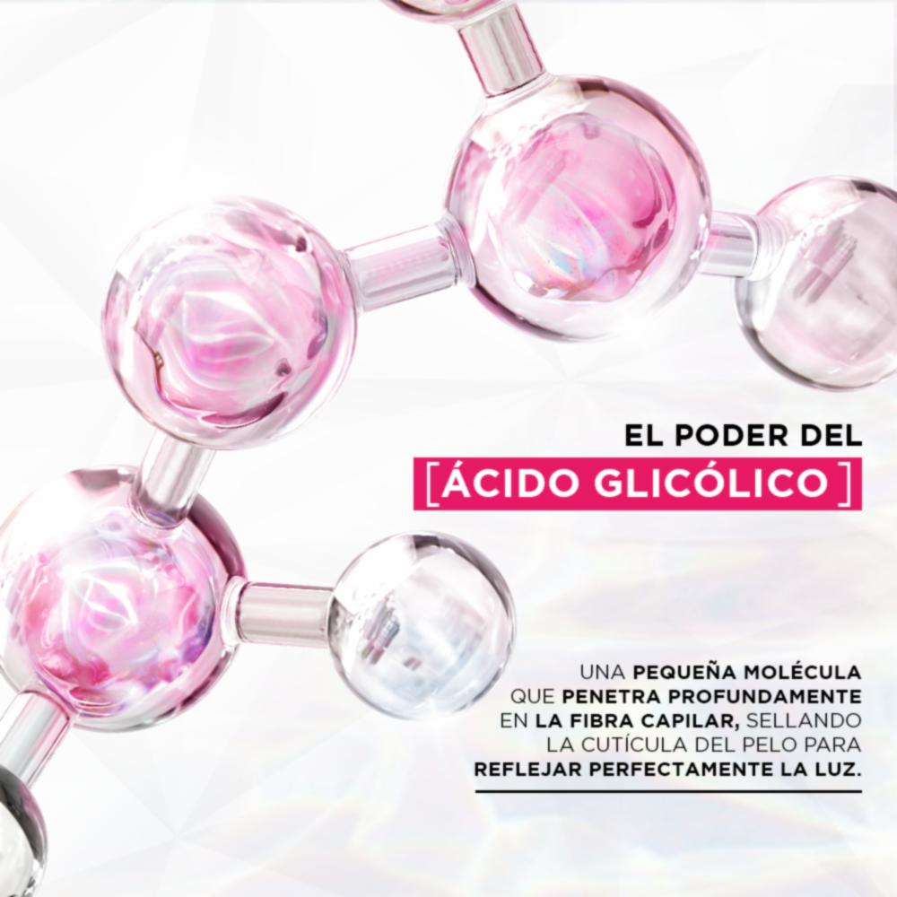 Acondicionador Capilar Glycolic Gloss Para Cabello Opacos Poroso ELVIVE L'ORÉAL 370 Ml - Imagen 3