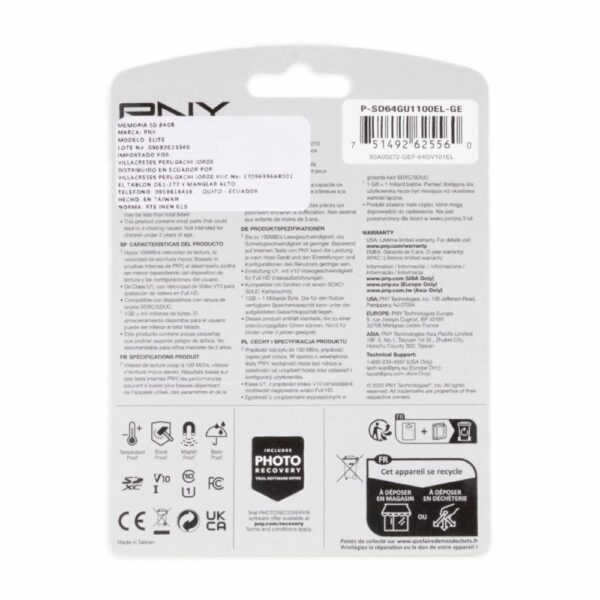 Memoria Flash Elite PNY 64 Gb - Imagen 2