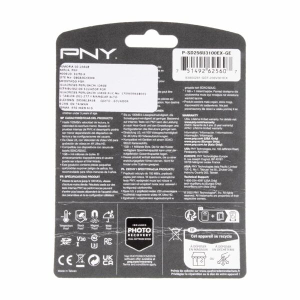 Memoria Flash Elite-X PNY 256 Gb - Imagen 2