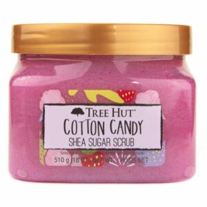 Exfoliante Corporal De Algodón De Azúcar TREE HUT 510 G