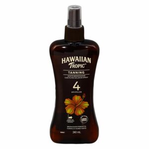 Bronceador Solar Aceite Spf 4 HAWAIIAN TROPIC 240 Ml