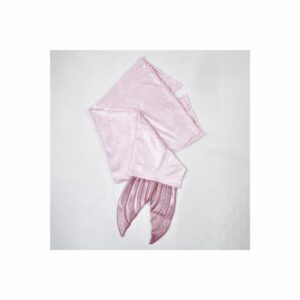 Cobija Infantil Diseño Sirena Rosado LILY TOY´S 1 Plaza y 1/2
