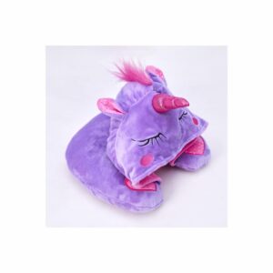 Cojín Infantil Para Cuello Diseño Unicornio Tono Lila LILY TOY´S 35 Cm