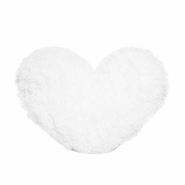 Cojín Infantil Diseño Corazón Decorativo Blanco LILY TOY´S 35 Cm