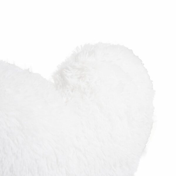 Cojín Infantil Diseño Corazón Decorativo Blanco LILY TOY´S 35 Cm - Imagen 2