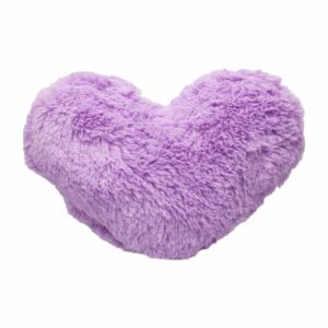 Cojín Infantil Diseño Corazón Decorativo Lila LILY TOY´S 35 Cm