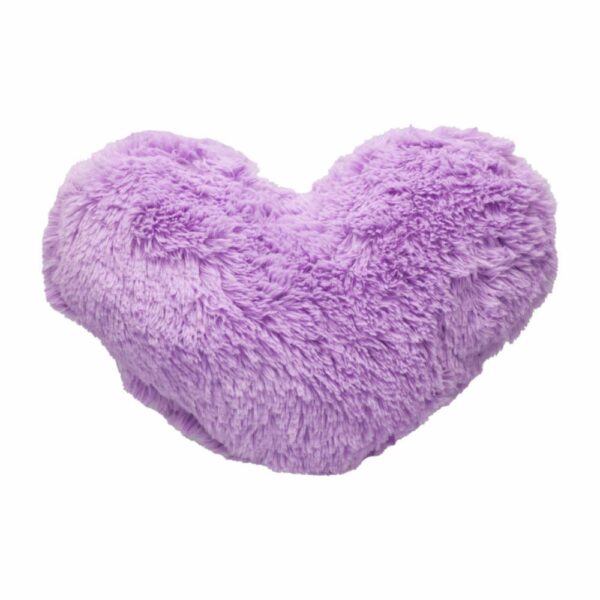 Cojín Infantil Diseño Corazón Decorativo Lila LILY TOY´S 35 Cm