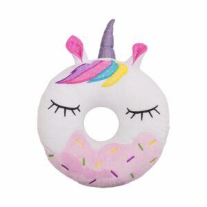 Cojín Infantil Dona Unicornio Fantasía LILY TOY'S 35 Cm