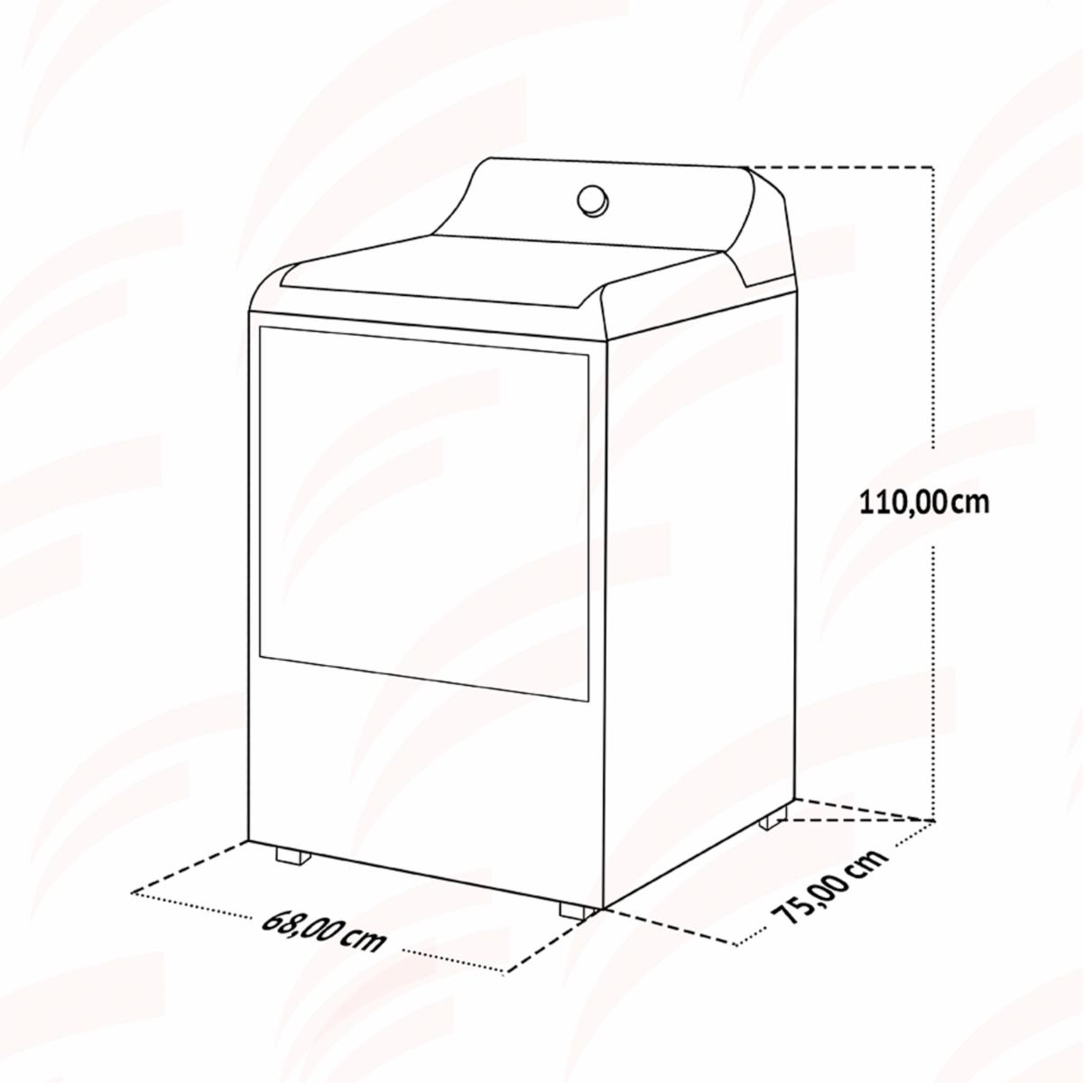 Secadora De Ropa A Gas  SMG47N8MSABABO MABE 19 Kilos