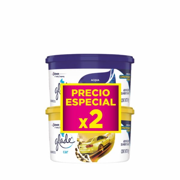 Aromatizante Car GLADE X 2 Uds