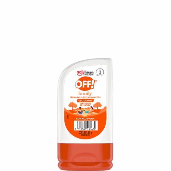 Repelente De Insectos Crema OFF 60 G