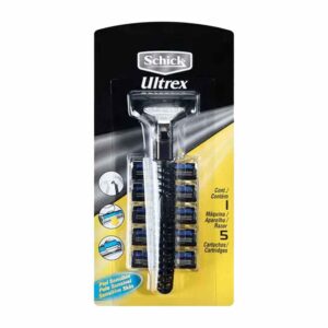 Afeitadora Desechable Caballero Ultrex Piel Sensible SCHICK X 5 Uds