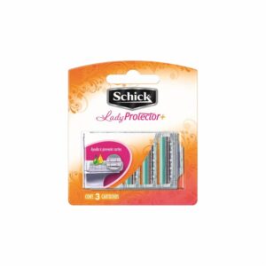 Repuesto Máquina De Afeitar Dama Lady Protector+ SCHICK 3 Cartuchos