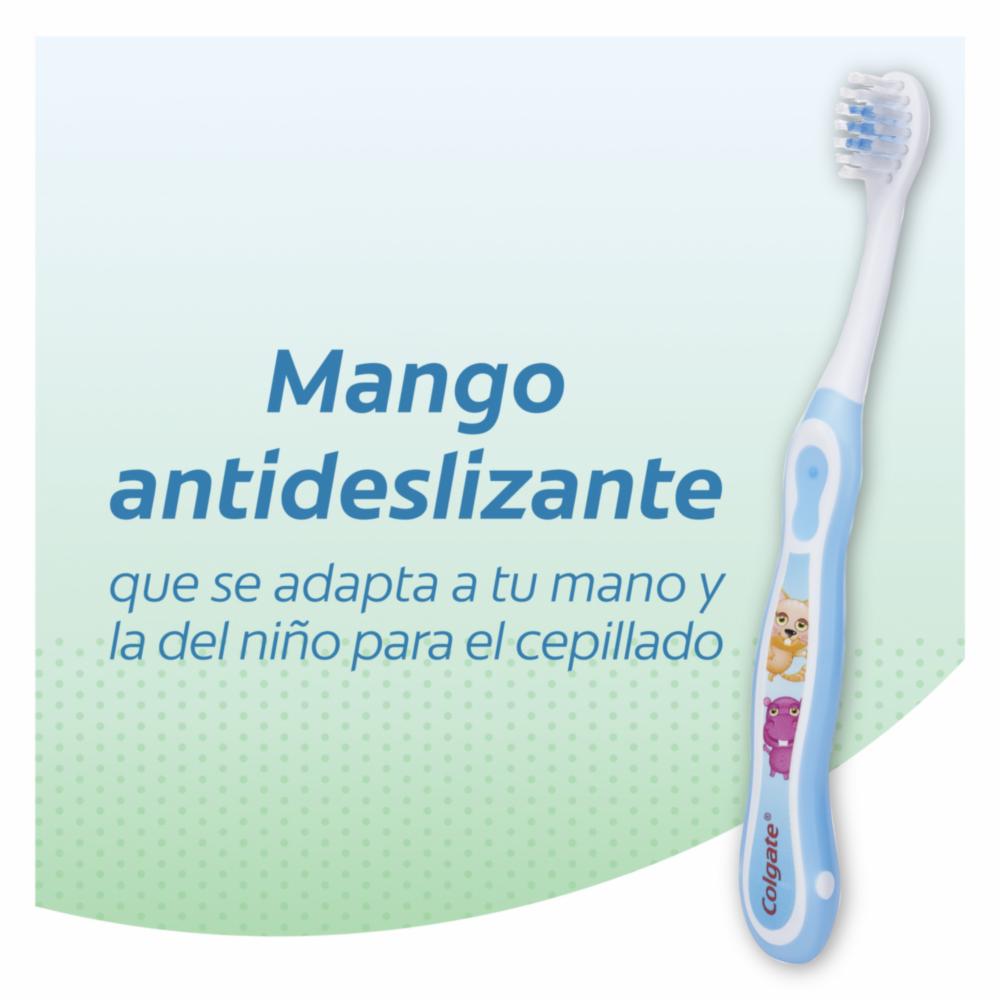 Cepillo Dental Infantil Barney 0 A 2 Años COLGATE Suave - Imagen 3