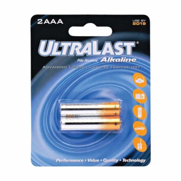 Pilas AAA ULTRALAST X 2 Uds