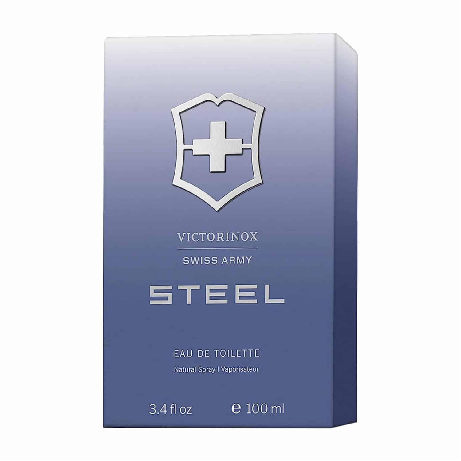Fragancia Para Caballero Steel Victorinox VICTORINOX SWISS ARMY EDT 100 Ml - Imagen 2