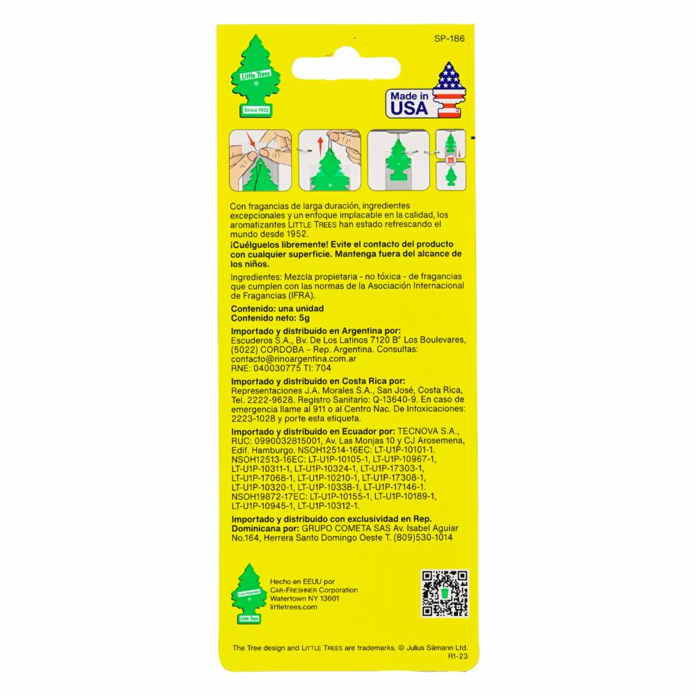 Ambiental De Automóvil Vainilla Pride LITTLE TREES Unidad - Imagen 2