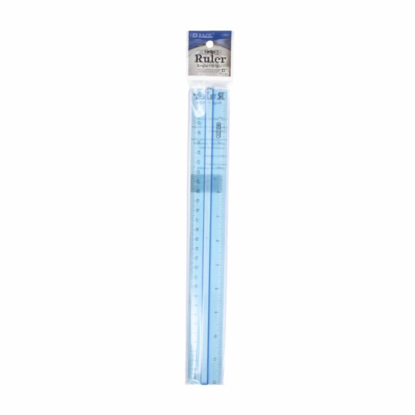 Regla Con Agarre Para Los Dedos 30 Cm BAZIC Unidad