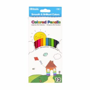 Lápices De Colores Set Surtido BAZIC X12 Uds