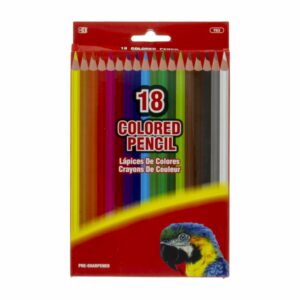 Lápices De Colores Set Surtido BAZIC X18 Uds