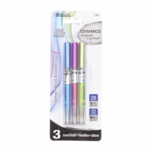Lápices De Colores Set 0.7 Mm BAZIC X3 Uds