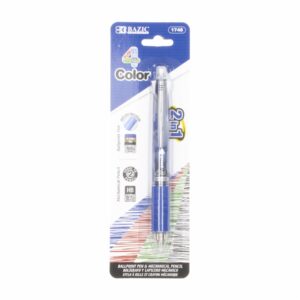 Bolígrafo 2 En 1 Lápiz Mecánico Y De Colores BAZIC Unidad