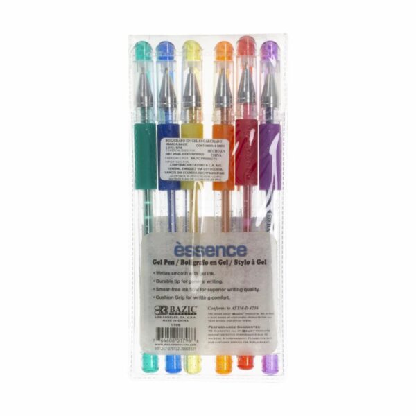 Bolígrafo Glitter De Colores BAZIC Unidad - Imagen 2