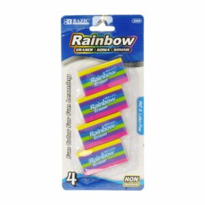 Borrador Multicolor BAZIC Unidad