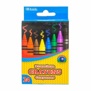 Crayones De Color Premium BAZIC X24 Uds