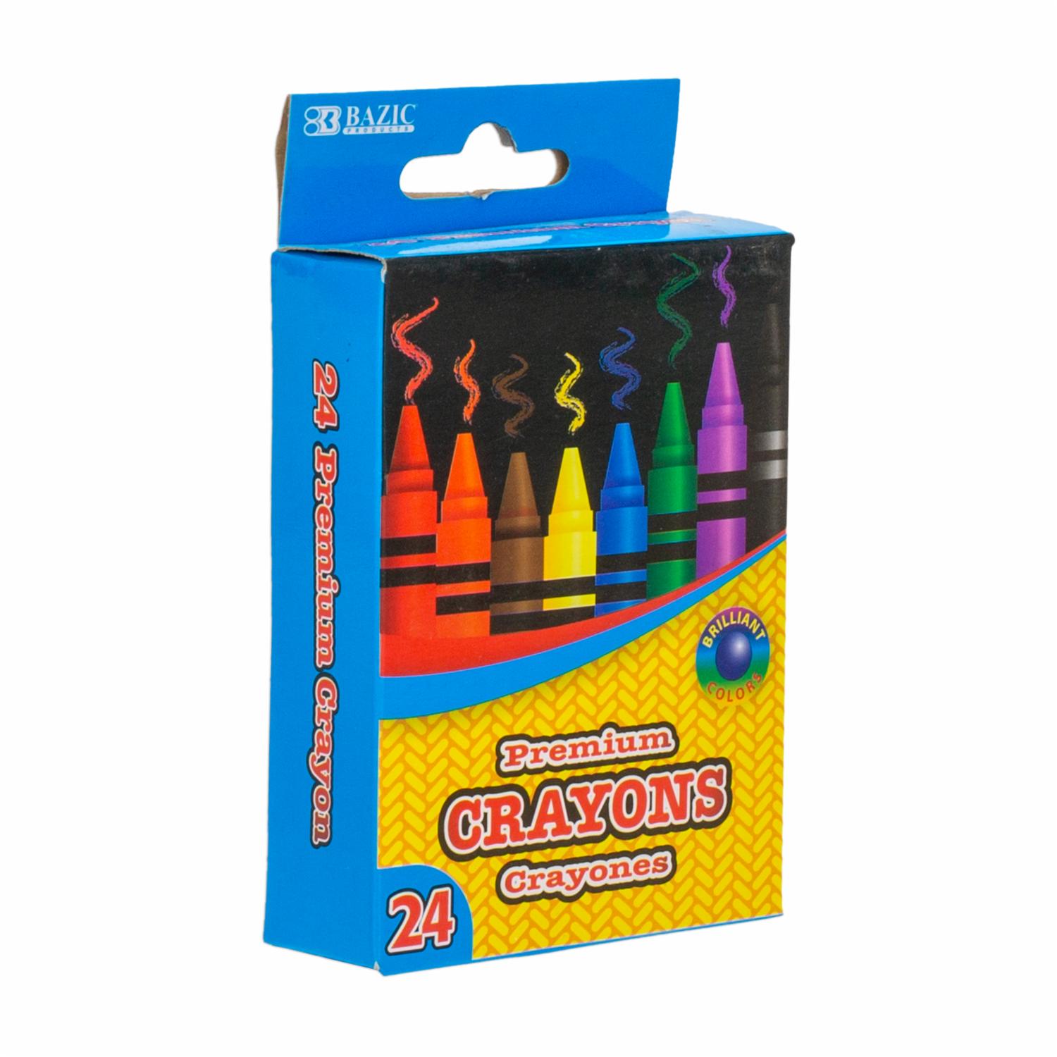 Crayones De Color Premium BAZIC X24 Uds - Imagen 3