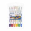 Crayones De Colores Silky Gel BAZIC X6 Uds