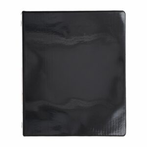 Carpeta De 3 Anillos Con 2 Bolsillos Color Negra BAZIC Unidad