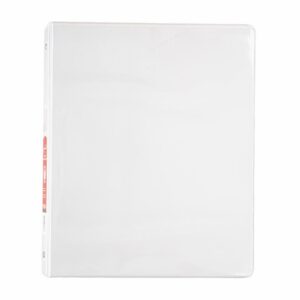 Carpeta De 3 Anillos Con 2 Bolsillos Color Blanca BAZIC Unidad