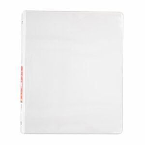 Carpeta De 3 Anillos Con 2 Bolsillos Color Blanca BAZIC Unidad