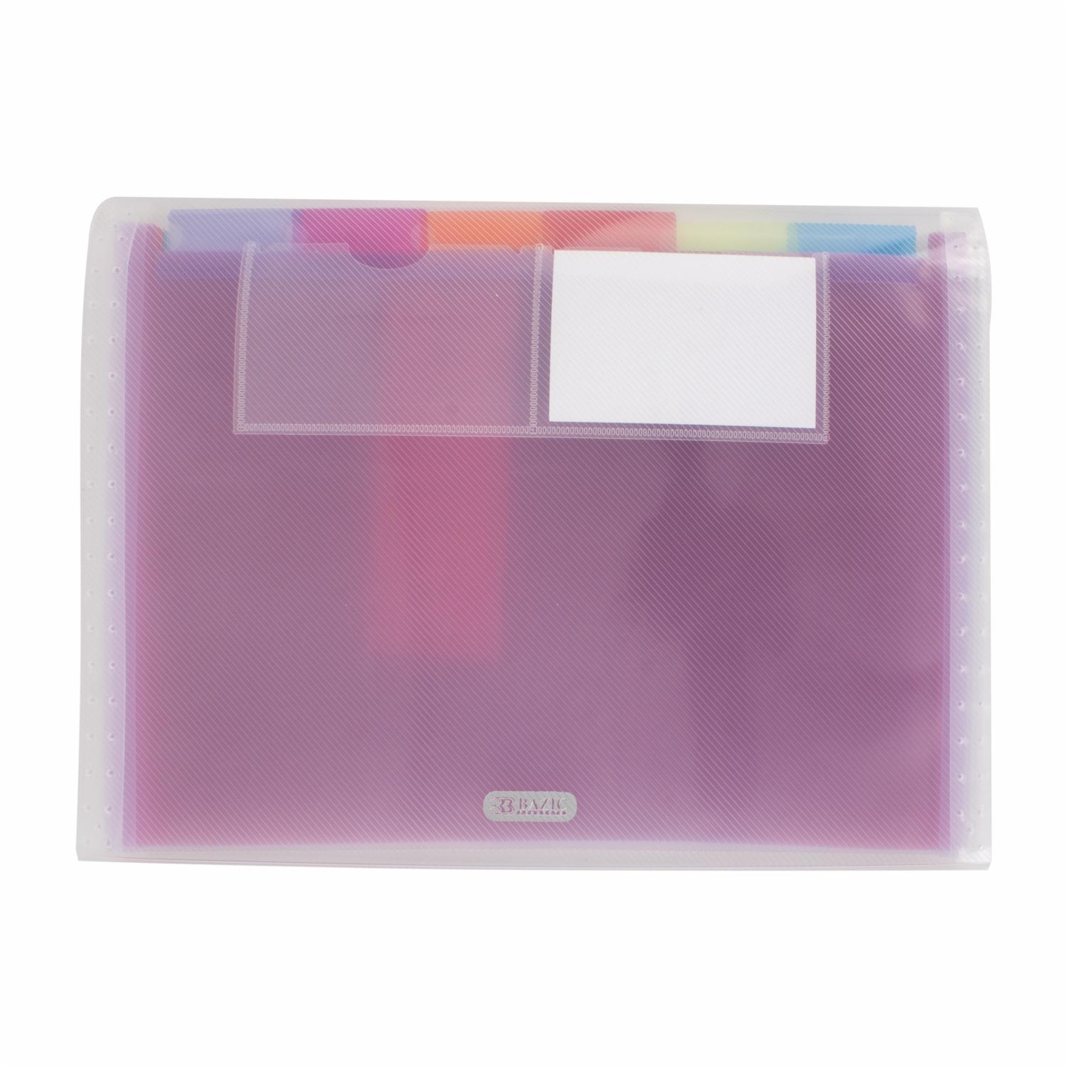 Porta Documentos Con 7 Divisores BAZIC Tamaño Carta - Imagen 2