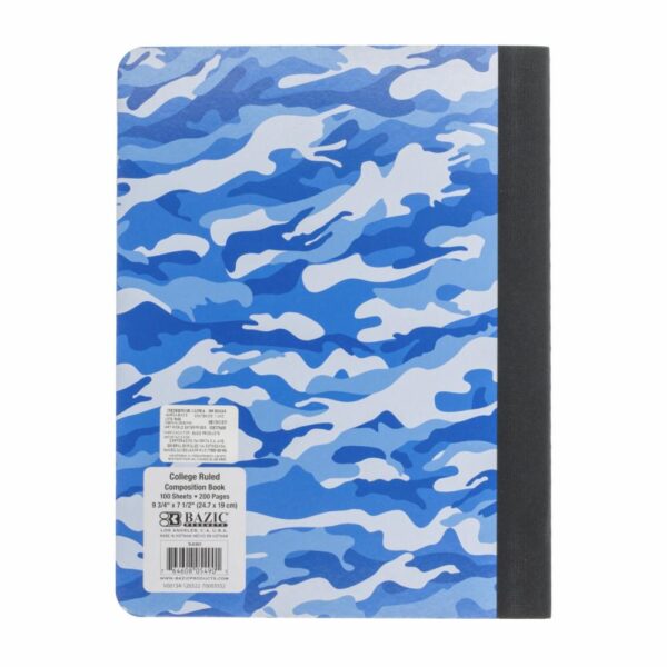Cuaderno Diseño Camuflaje BAZIC 100 Hojas - Imagen 2