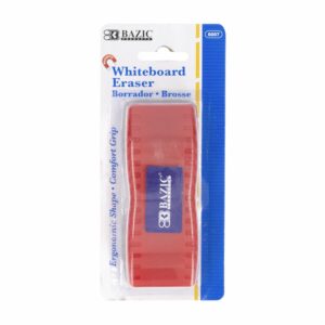 Borrador Magnético Para Pizarra Con Agarre Ergonómico BAZIC Unidad