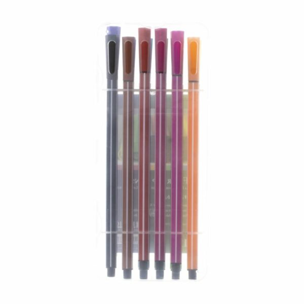 Bolígrafo En Gel 12 Colores Lavables BAZIC 1 X 12 Uds - Imagen 2